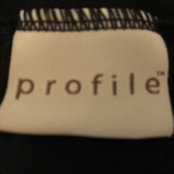 Profile Tankini Halter Top Black Size S - Picture 3 of 3